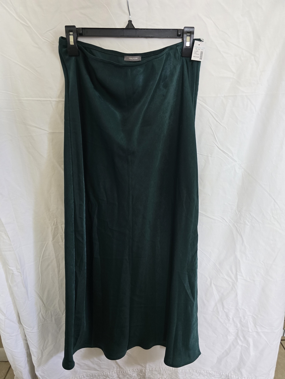 Maurices Deep Emerald Maxi Skirt